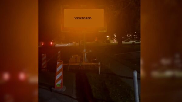 Reward increased to $5K for info regarding racial slur on Alpine construction sign