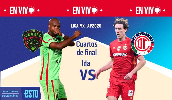 FC Juárez vs Toluca: Sigue en vivo el partido de cuartos de final de ida del Apertura 2025