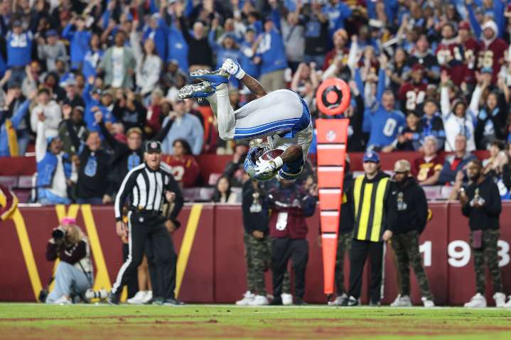 Lions QB calls Jameson Williams ‘a cheat code’ after electrifying breakout game