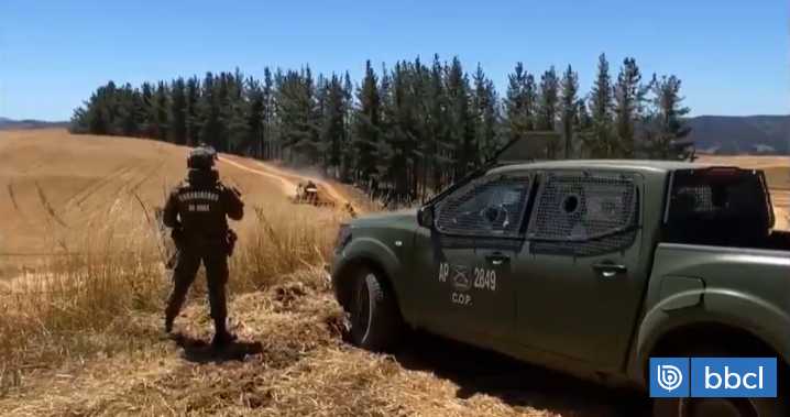 Agricultores de La Araucanía volverán a cosechar con apoyo de Ejército y Carabineros por atentados