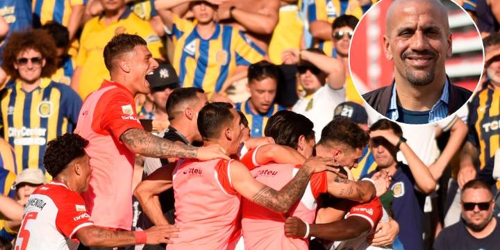 El sugerente posteo de Verón tras el triunfo de Estudiantes en Rosario y el gesto de repudio en el pasillo a Central