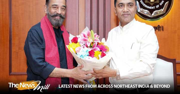 IFFI 2025: Kamal Haasan meets with Goa CM Pramod Sawant