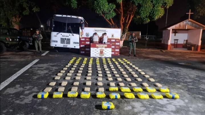 FANB incautó 227 kilogramos de presunta marihuana en Monagas (+Fotos)