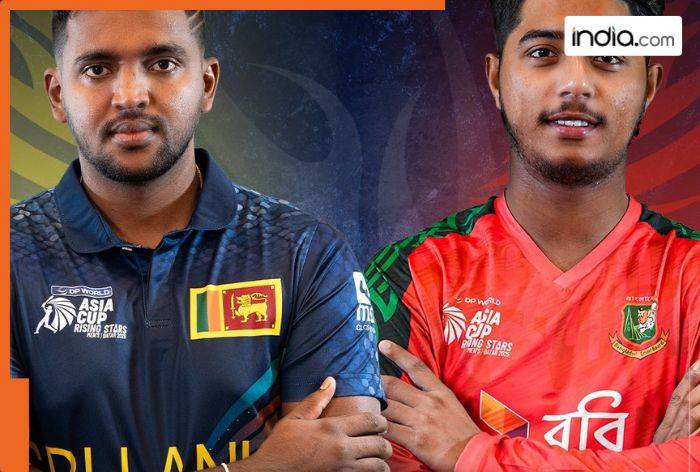 Bangladesh A vs Sri Lanka A ACC Asia Cup Rising Stars 2025 Match No 12 LIVE Streaming Details: Timings, Telecast Date, when and where to watch