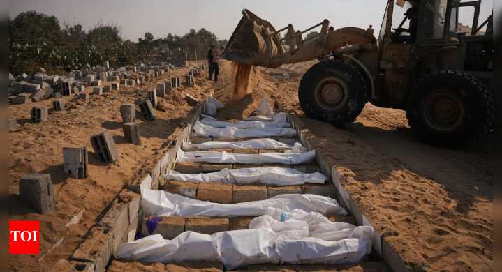 Israel-Gaza ceasefire: Khan Younis hospital receives 15 Palestinian bodies; aid still delayed