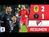 Inter Miami vs. Nashville (1-2): goles, video y resumen del partido por MLS 2025