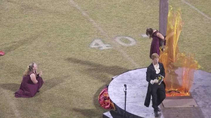 South Spencer High School band preps for state competition