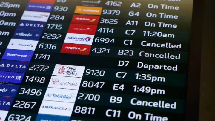 Aeropuertos bajo presión: así viven los viajeros el impacto del cierre del Gobierno en EE.UU.