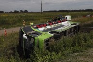 La decisión de la Justicia sobre el chofer del ómnibus que protagonizó el trágico vuelco sobre la ruta 2