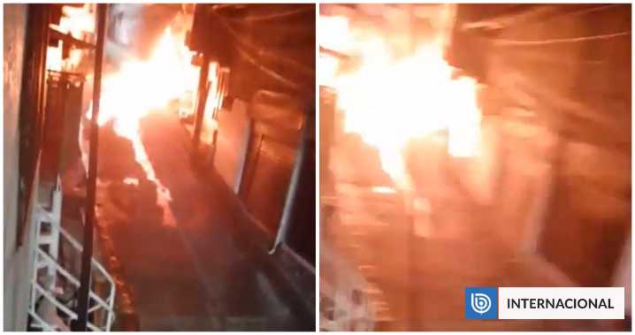 VIDEO | Explosión de coche bomba deja dos civiles muertos y un policía herido en Colombia