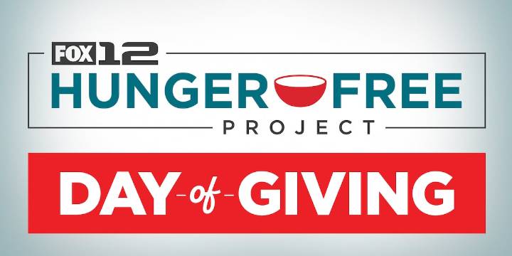 FOX 12 Hunger Free Project: Day of Giving Supporting Oregon Food Bank