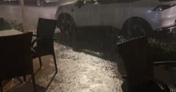 Noche de fuertes precipitaciones en el noreste de Mallorca y Menorca