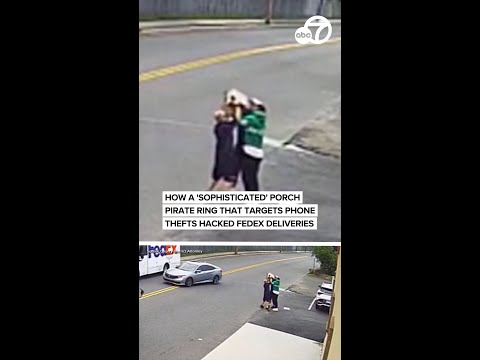 Alleged 'porch pirates' targeted FedEx packages with insider information