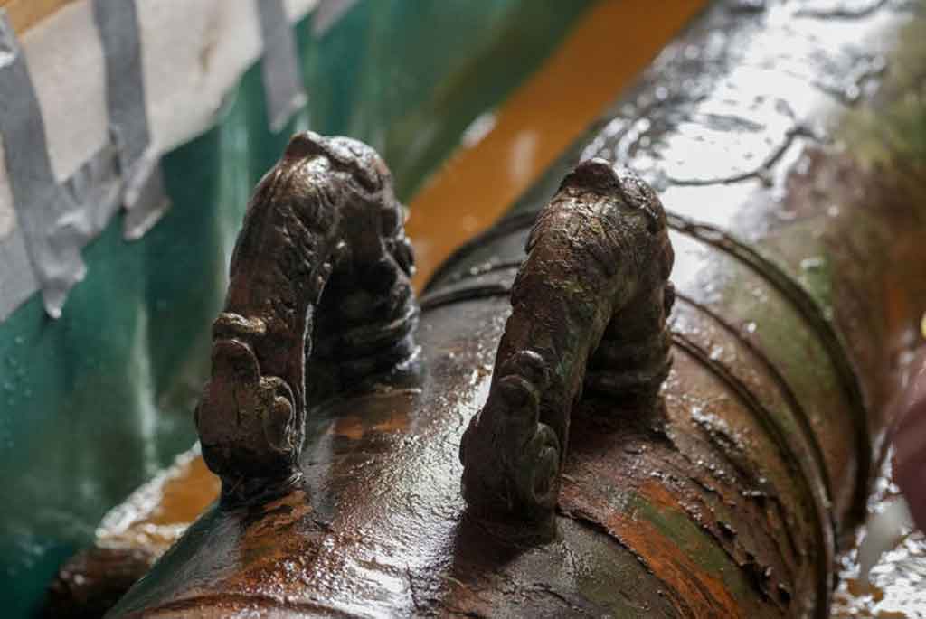 Gobierno de Colombia presentó objetos extraídos del Galeón San José