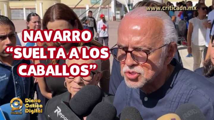 Navarro Quintero llama a aspirantes del 2027 una contienda política “civilizada”