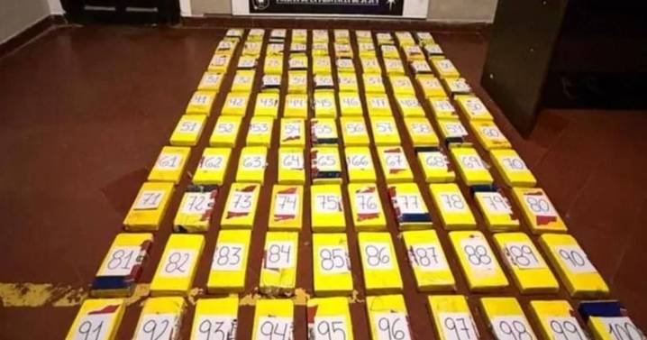 Incautan más de 100 Kilos de cocaína en un control vial