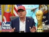 WATCH LIVE: Trump meets with FIFA officials on 2026 World Cup plans