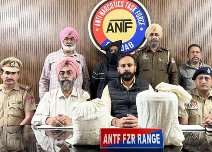 Punjab ANTF Recovers 8.25Kg Heroin, One Arrested