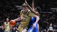 Daniel Jacobsen scores career-high 24 to lead No. 1 Purdue to 109