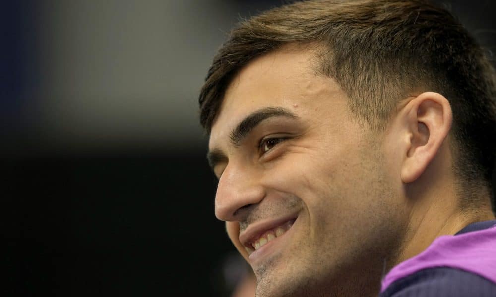 Pedri vuelve a entrenarse después de un mes de baja