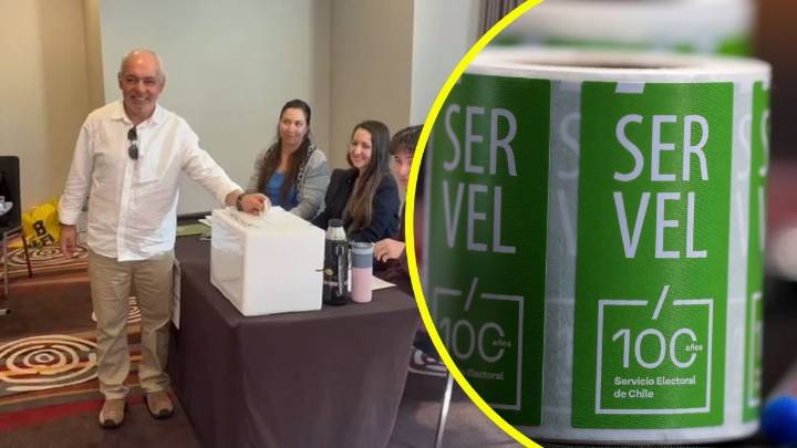 "En nuestras manos está el destino del país": Primer chileno en votar hace llamado a participar en las elecciones