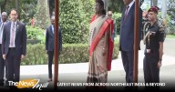 President Droupadi Murmu receives ceremonial welcome in Angola’s capital Luanda during historic state visit