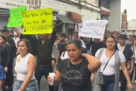 Marchan en Uruapan y Morelia por crimen de Carlos Manzo