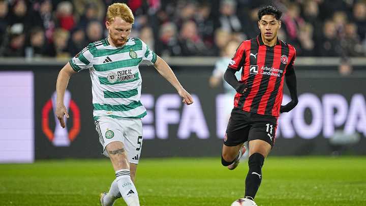 Midtjylland contó con titularidad de Darío Osorio en victoria ante Celtic por la Europa League