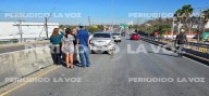 Accidente Vehicular Genera Congestión en Monclova
