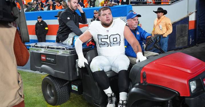 Raiders' Jackson Powers-Johnson could miss season with ankle injury, AP source says
