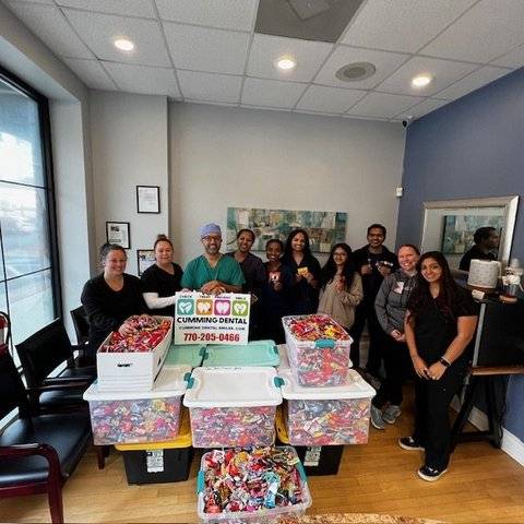 How you can help a Forsyth County dental practice send 5,000 pounds of candy to U.S. troops
