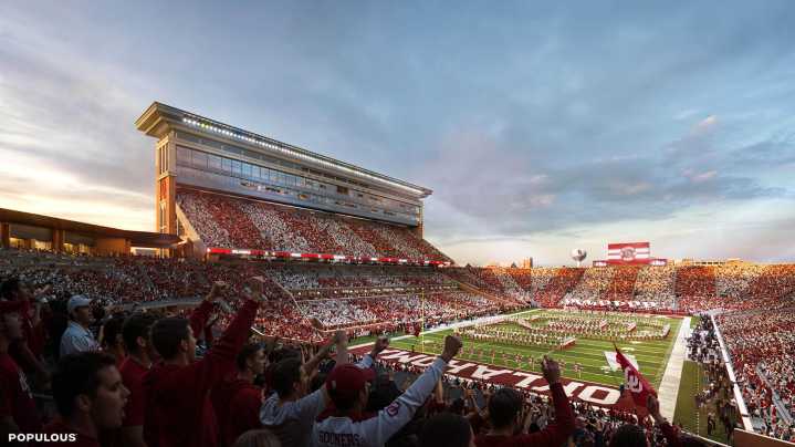 OU football's West side stadium project to decrease capacity by 7,000