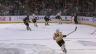 Morgan Geekie scores twice to tie for NHL goals lead, Bruins beat K...