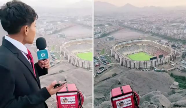 El narrador del cerro: el joven que convirtió la final de la Libertadores en su propio Monumental