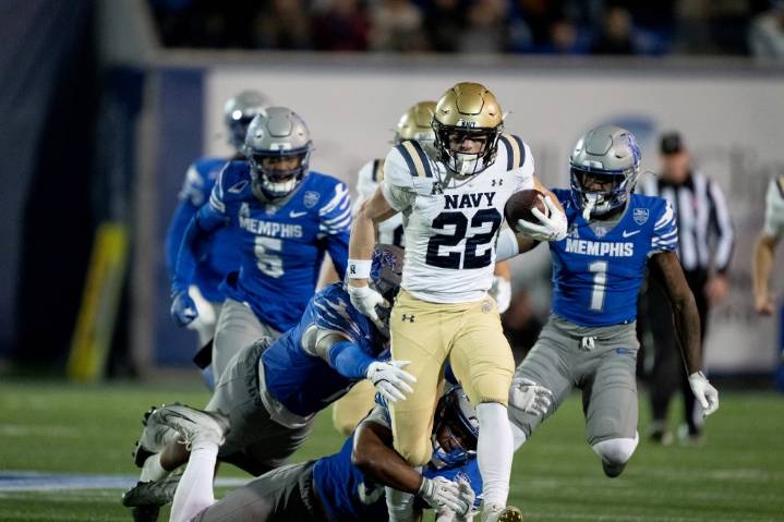 Navy football ranked in AP poll for first time this season