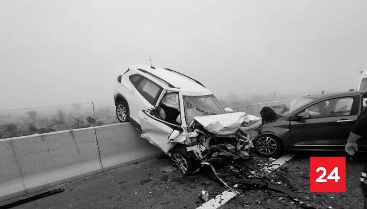 Dos argentinos y un chileno: impactante choque frontal en autopista Los Andes deja tres víctimas fatales