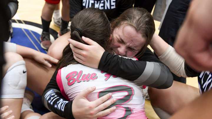 See our best photos from girls volleyball state finals