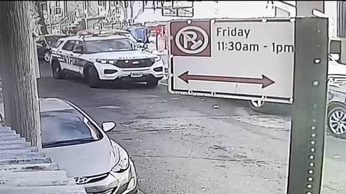 Infant baby abandoned in a trash can in Olinville, the Bronx rescued by NYPD officers