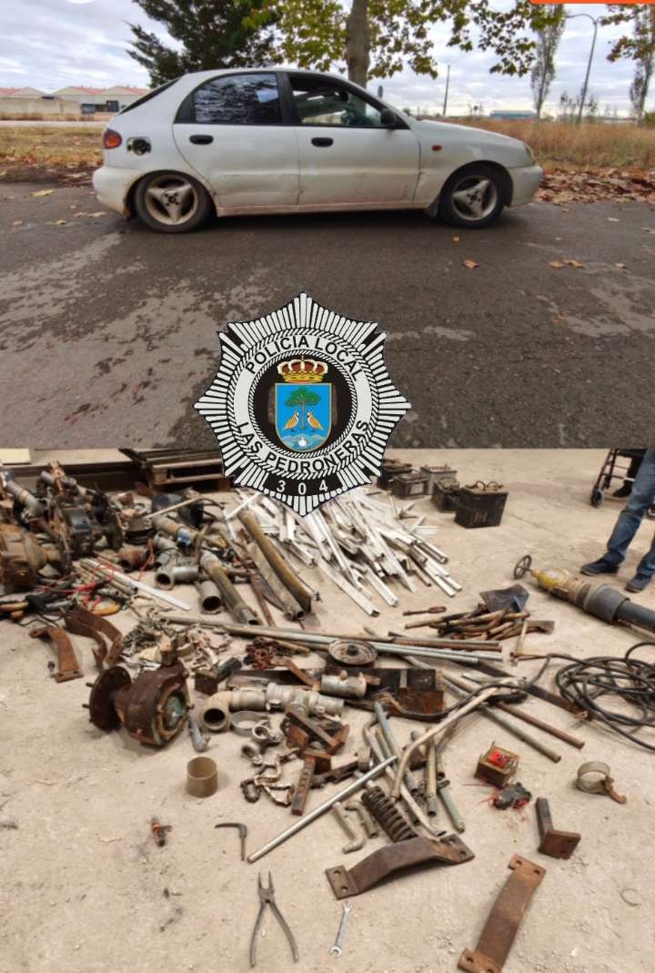 Localizado el botín de los robos registrados el último mes en casas de campo de la zona de Las Pedroñeras