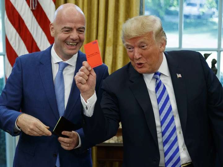 FIFA considera otorgar a Donald Trump el nuevo Premio de la Paz