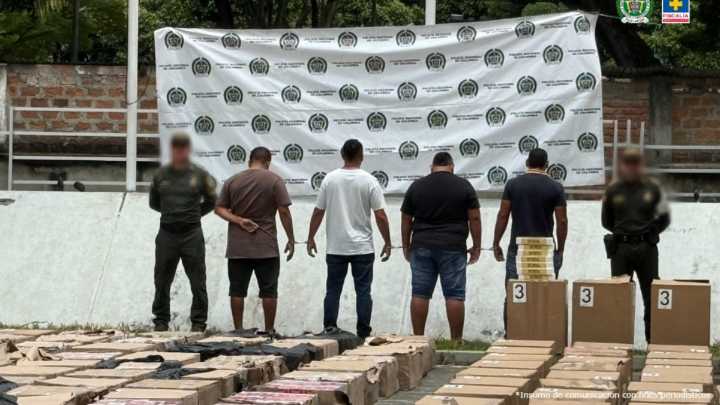 Cae red criminal 'Los de la pradera' señalada de mover toneladas de marihuana a nivel nacional desde el suroccidente del país