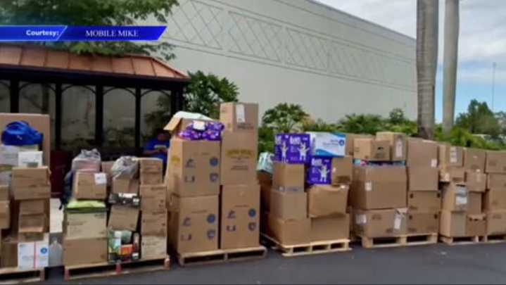 GEM, law enforcement agencies partner with Mobile Mike to hold relief drive for Melissa