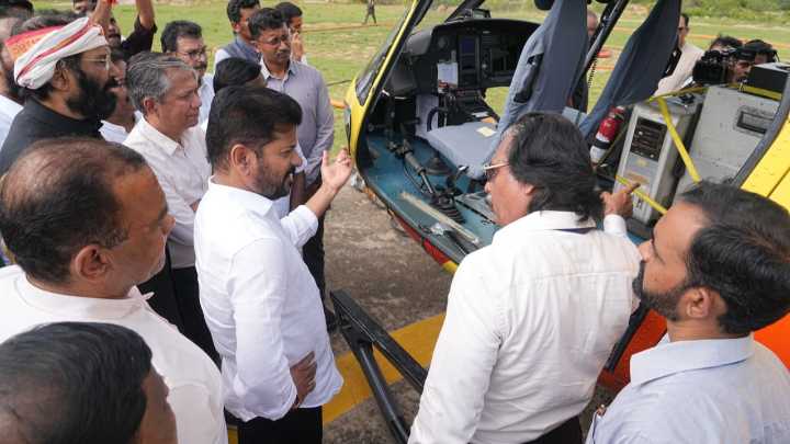 Telangana launches helicopter-borne geophysical survey to conquer SLBC tunnel challenges