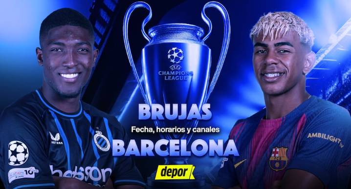 Barcelona vs. Brujas: fecha, horarios y canales de TV por la Champions League