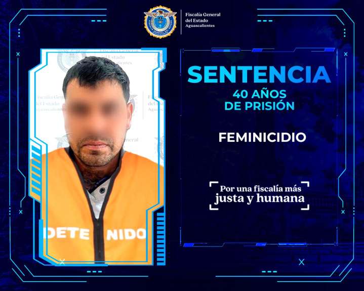 Sentencian a 40 años de prisión al violador “El Loco” por el feminicidio de una joven en Jesús María