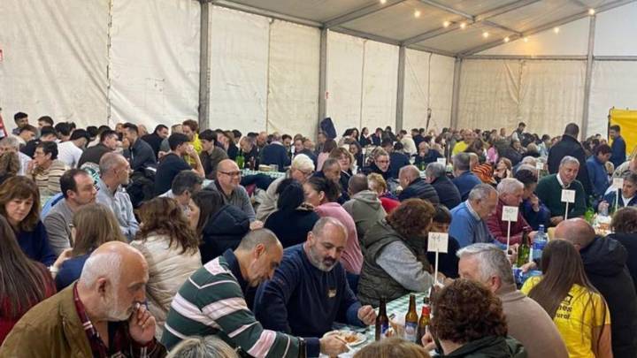 Llantones disfruta con los callos