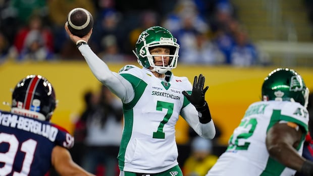 Roughriders defeat Alouettes 25-17 to win Grey Cup