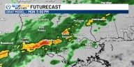 Rainy pattern begins; heavier rain expected Monday