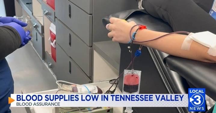 Give blood this holiday season while supplies low in Tennessee Valley