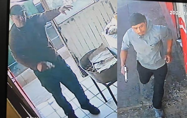 Video: Sin mediar palabra y en segundos les tiraron a matar en tortillería